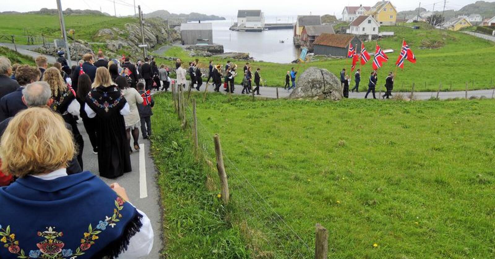 Norges minste - men langt fra kortest på Utsira